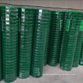 green pvc coated galvanized welded iron wire mesh